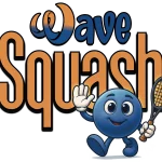 WAVE SQUASH TSHIRT BLACK OUTLINE 1